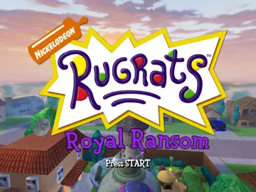 Nickelodeon Rugrats - Royal Ransom screen shot title